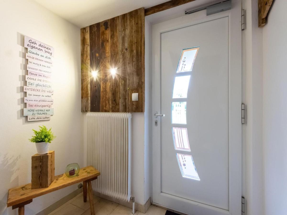 Apartment With A Shared Sauna In Бихлбах Екстериор снимка
